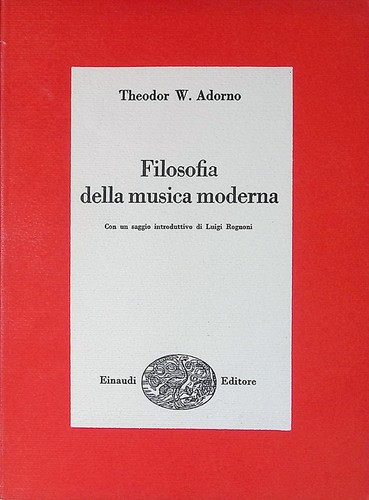 Filosofia della musica moderna