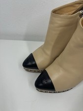 Stivaletti con tacco Chanel