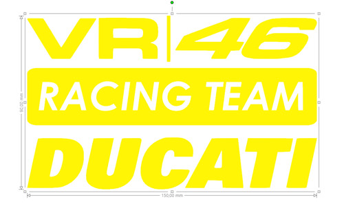 Stickers jaune fluo 46 - fluo, vr