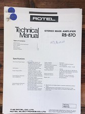 Rotel RA-870 Amplificatore