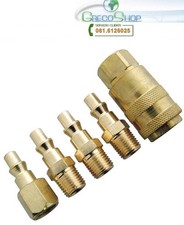 Raccordi/Adattatori ad innesto rapido in ottone per utensili ad aria compressa