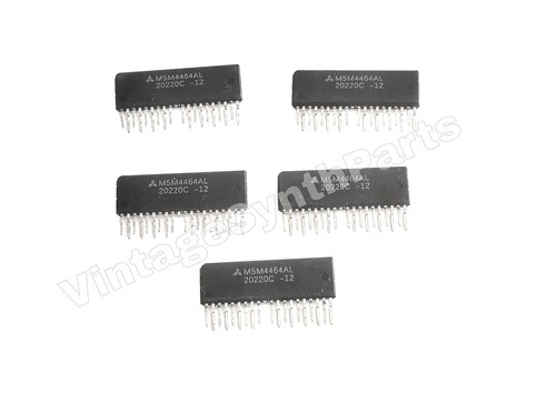 M5m4464al dram - m5m4464al-12, (mb81464)