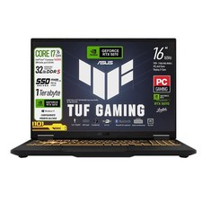 Asus TUF F16 Notebook  i7-i7 14650HX , RAM 32Gb DDR5 GEFORCE RTX 5070 SSD 1Tb