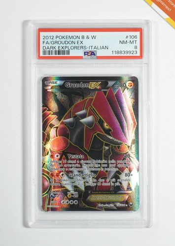Pokemon psa groudon 106 - 8,