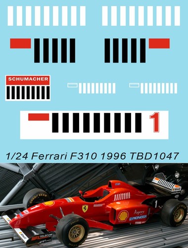 Decals per ferrari f310 - decals,