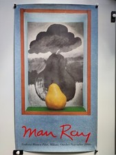 Man Ray Affiche Exposition 1986 Galleria Blanca Pilat Exhibition Poster 