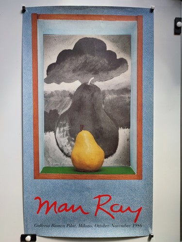 Man ray affiche - man, exposition