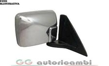 SPECCHIO PER MITSUBISHI L200 87-93 MANUALE CROMATO SINISTRO
