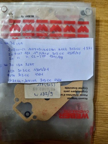 Guarnizione carburatore weber - guarnizione,