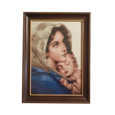 La Madonna col Bambino – Arazzo a punto croce