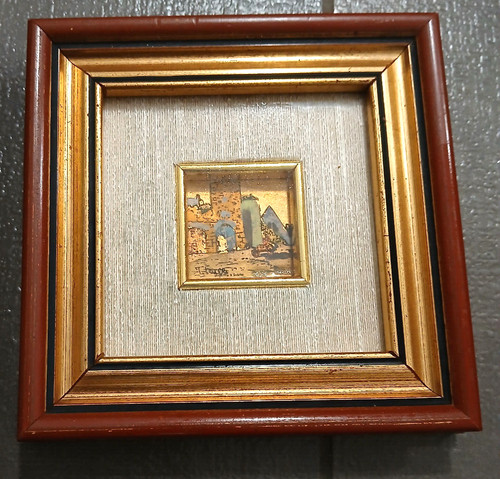 Quadro dipinto mano su - quadro,