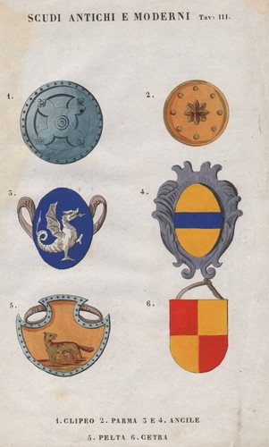 Scudi antichi moderni - scudi,