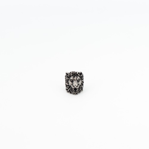 Gucci anello lion head ottone - head,