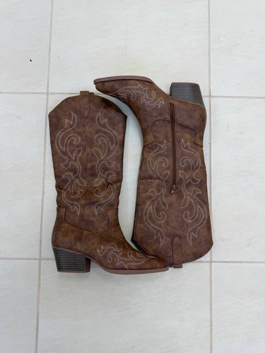 Stivali vintage anni cowboy - vintage,
