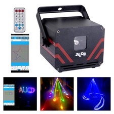 Programma APP remoto e proiettore illuminazione laser RGB 2W luci palco dj party spettacolo