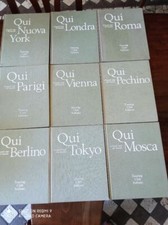 LIBRO: LOTTO/STOCK - GRANDI CITTA' DEL MONDO - 9 LIBRI - TCI 