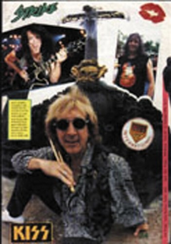 Kiss magazine fanzine - magazine,