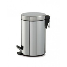 Pattumiera In Acciaio A Pedale