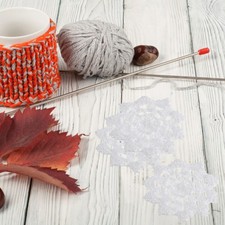  20 pezzi di cotone lavorato a