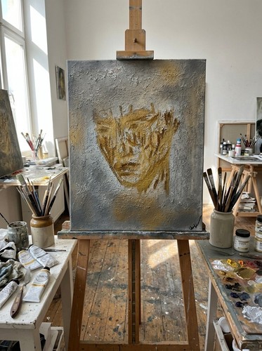Quadro tela 40x50 tecnica - tela,