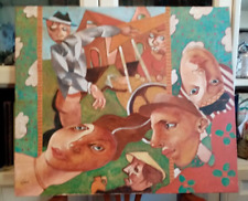 OLIO SU TELA DI RENE’ RIJNINK  60 X 70 cm CVBA