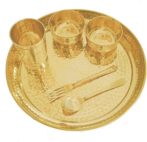 Servizio tavola ottone - tavola, in