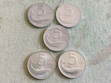 MONETE ITALIA REPUBBLICA  5