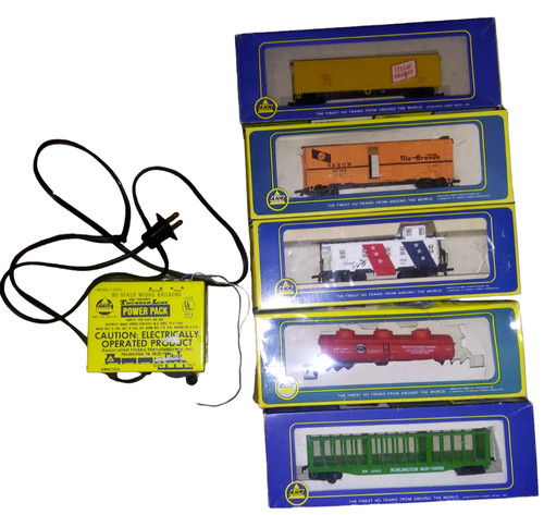 Ahm freight car train set - ho,