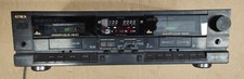 Stereo AIWA AD-WX808 Audiophile Dual Cassette Deck con Testina Amorphous e DBX