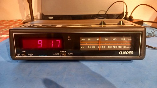 Radiosveglia vintage clipper - radiosveglia,