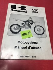 Kawasaki KX85 2001 A1 B1 revue technique manuel atelier moto 85 KX