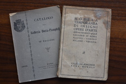 Due cataloghi mostre - , roma