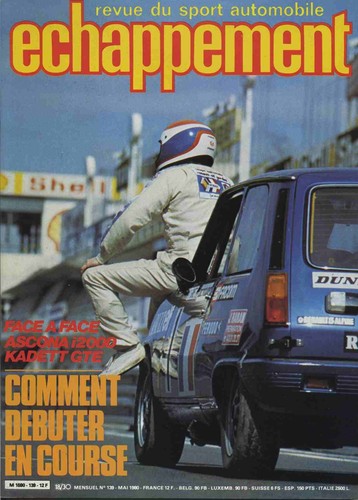 Echappement 139 1980 opel - n°139/1980,