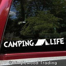Camping Life Vinyl Sticker |
