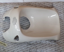 WHITE FRONT SHIELD FOR PIAGGIO