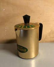 TISANIERA BONOMELLI IN ALLUMINIO PUBBLICITARIA VINTAGE ANNI 60