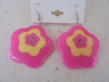ORECCHINI IN PLASTICA A FORMA