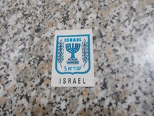 ALBUM MEXICO 70 PANINI SCUDETTO BADGE ISRAELE ISRAEL ORIGINALE OTTIMO RECUPERO