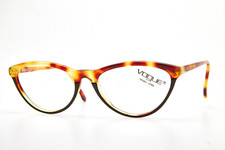 1980s vintage cateye eyeglasses VOGUE CLAYRE Cat Eye eyeglasses tortoise frame