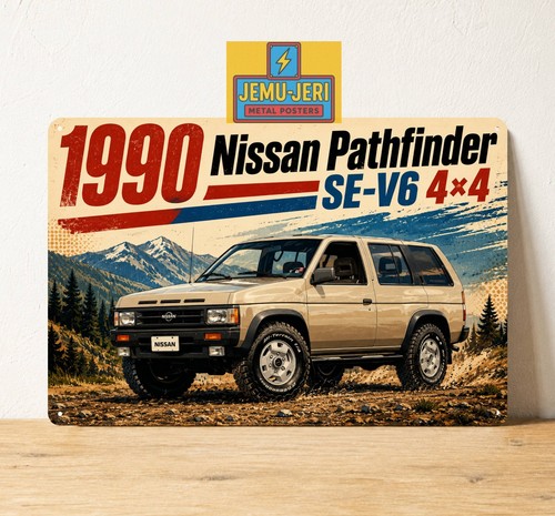 Poster insegna metallo auto
