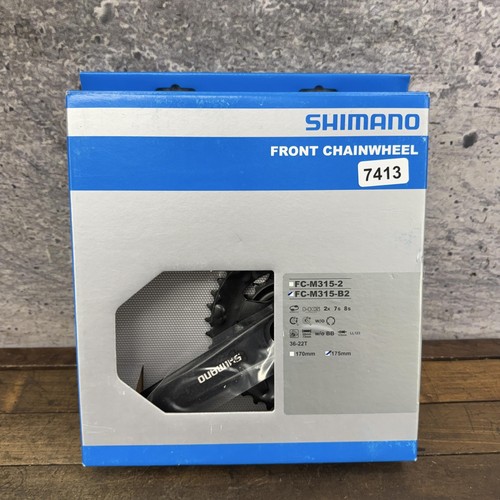 Guarnitura shimano m315 b2 - guarnitura, fc-m315-b2