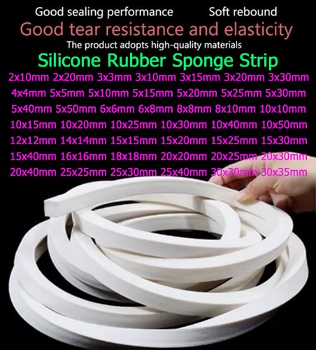 Striscia spugna gomma - , silicone
