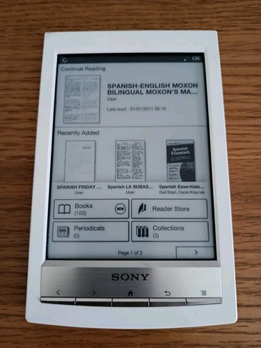 Sony prs lettore - prs-t1, ebook