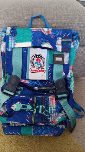 Zaino invicta patch multicolor - zaino,