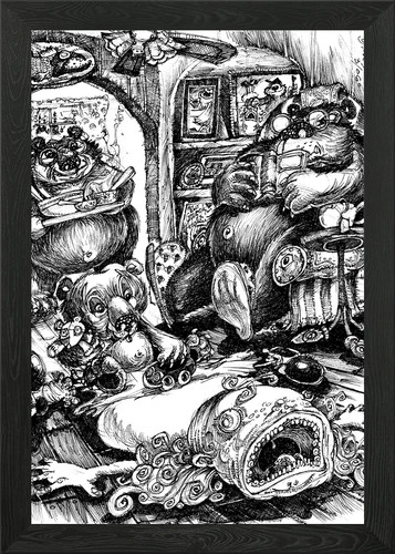 Poster arte parete con - poster, da