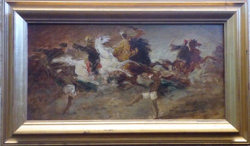 Oil painting cardboard - painting,