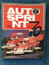 AUTOSPRINT 70' 1970 CON DISCO GP USA ALLEGATO ANNUARIO YEARBOOK NUMERO SPECIALE