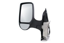 Specchio Sinistro Nero Adatto