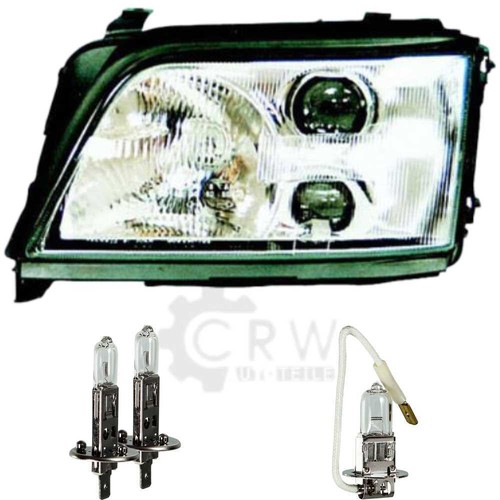 Faro alogeno sinistro per audi - per,