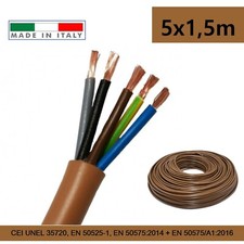 Cavo filo elettrico 5x1 5mm - filo,